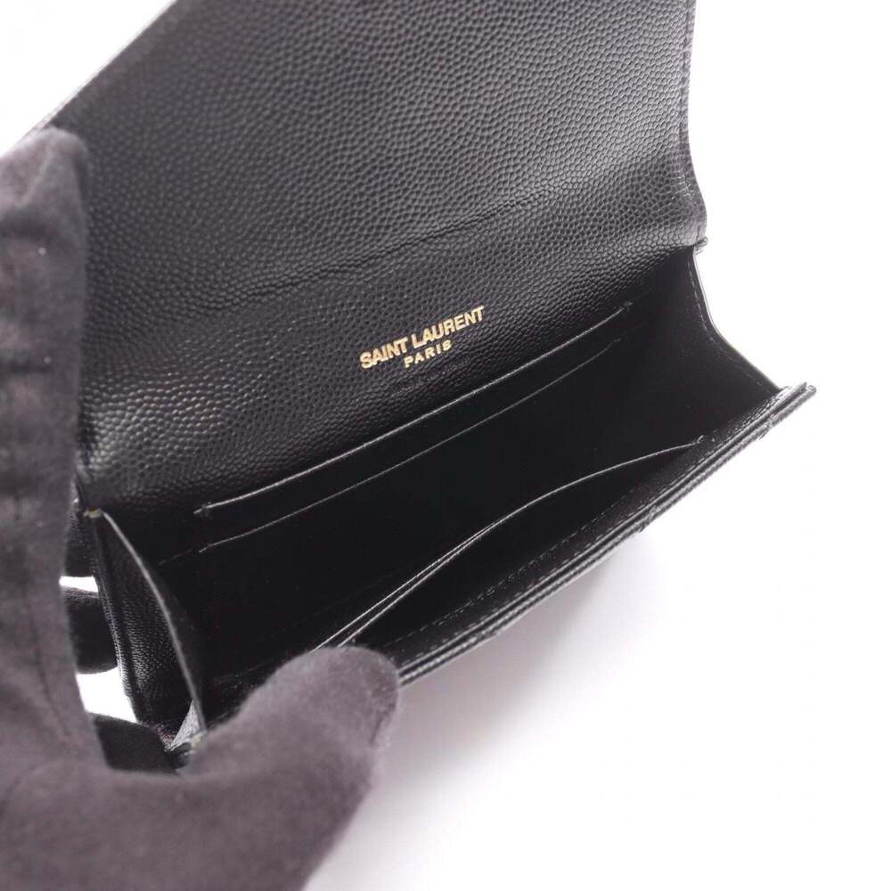 Saint Laurent Black Monogram Envelope Wallet - Picture 3 of 4